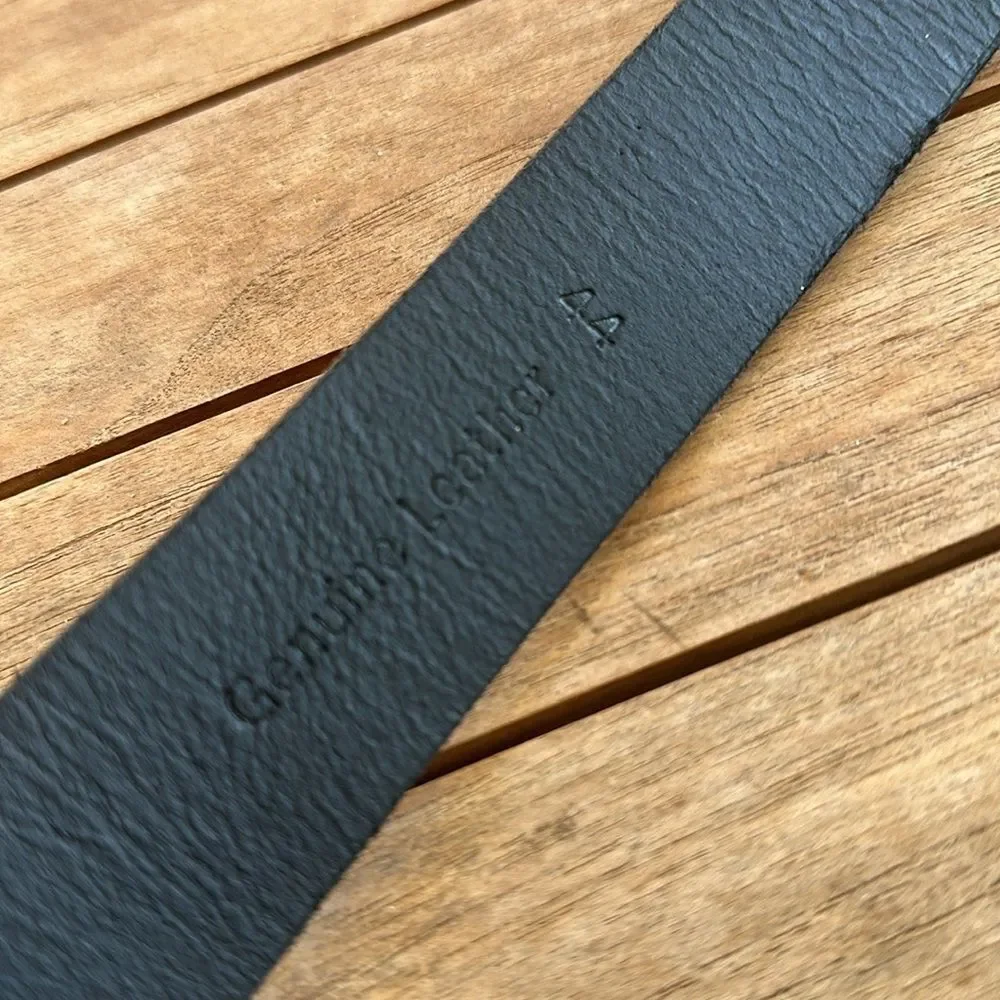Timberland Black Leather Men’s Belt 44